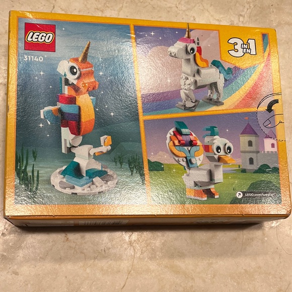 LEGO Creator Rainbow Unicorn Building Set - Picture 2 of 3